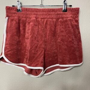 American Eagle Red White Lining Dolphin Short XS‎
